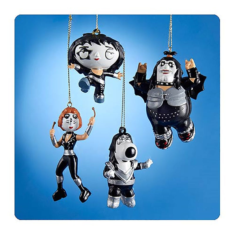 KISS - Official Family Guy X Kiss Blow Mold Ornament Set / Interior Misc