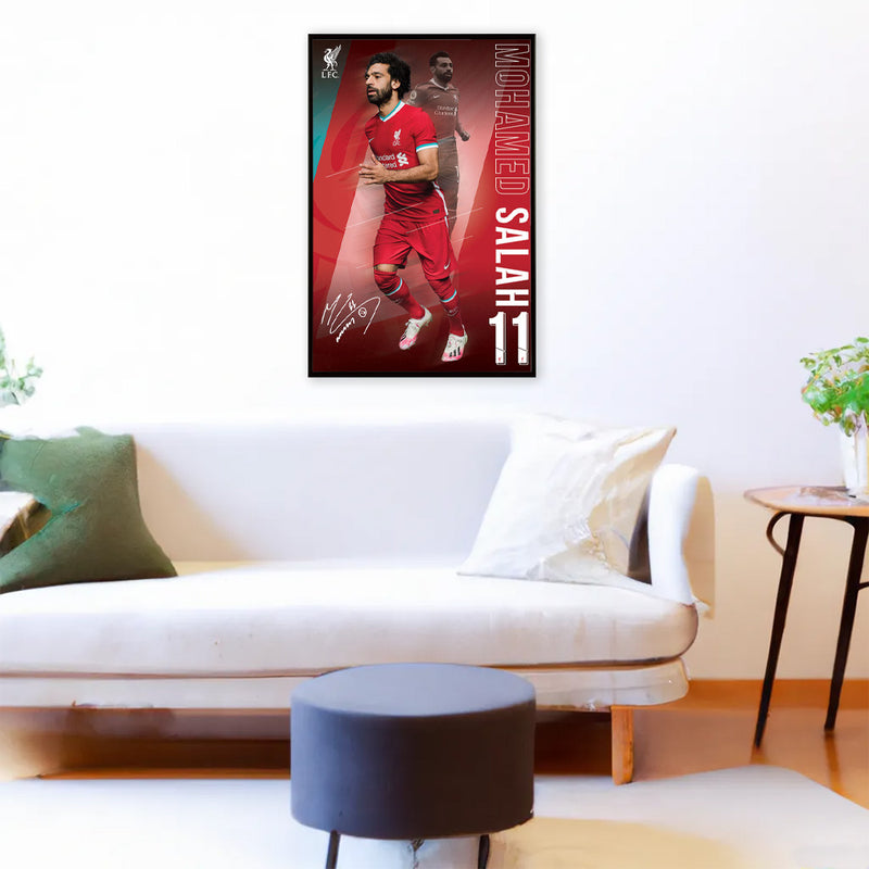 LIVERPOOL FC - Official Salah 20/2021 Season / Poster