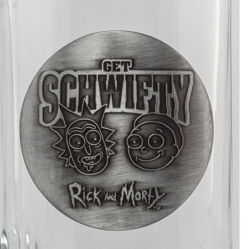 RICK AND MORTY - Official Get Schwifty Beer Mug / Glasses & Tableware