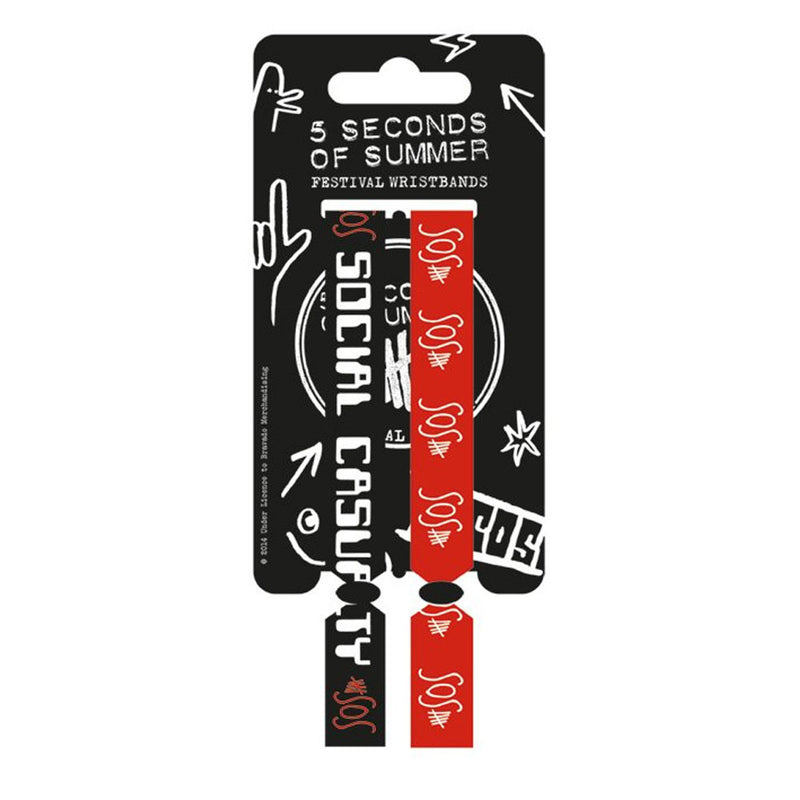 5 SECONDS OF SUMMER - Official 5Sos / Wristband