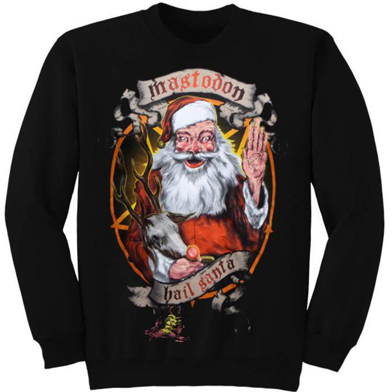 MASTODON - Official Hail Santa Holiday / Hoodie & Sweatshirt / Men's
