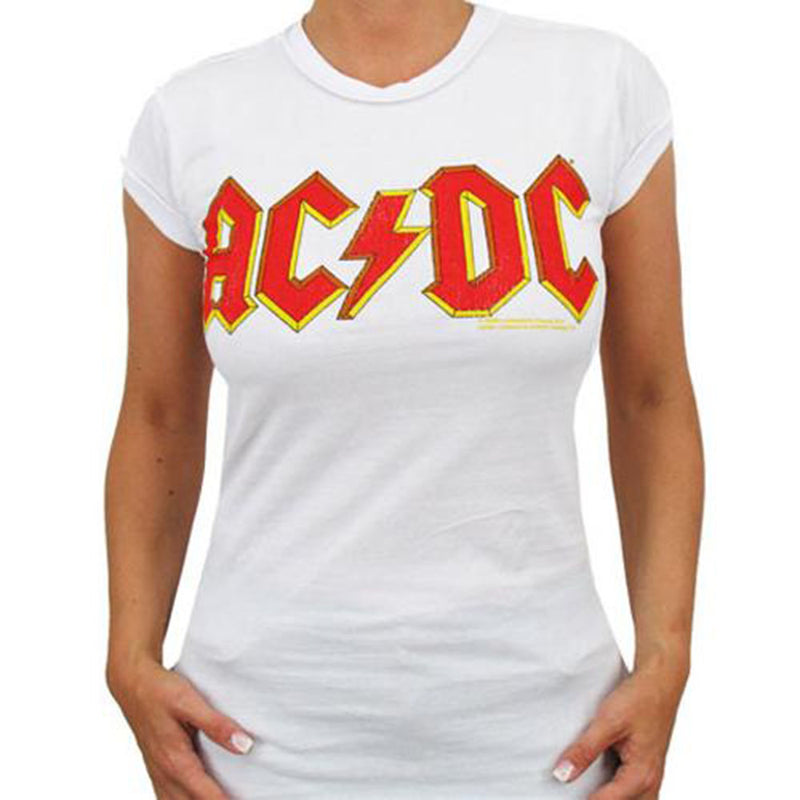 AC/DC - Official Logo / Amplified (Brand) / T-Shirt / Women's