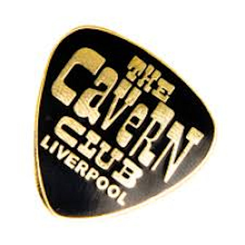 CAVERN CLUB - Official Plectrum Shaped Pin / Button Badge