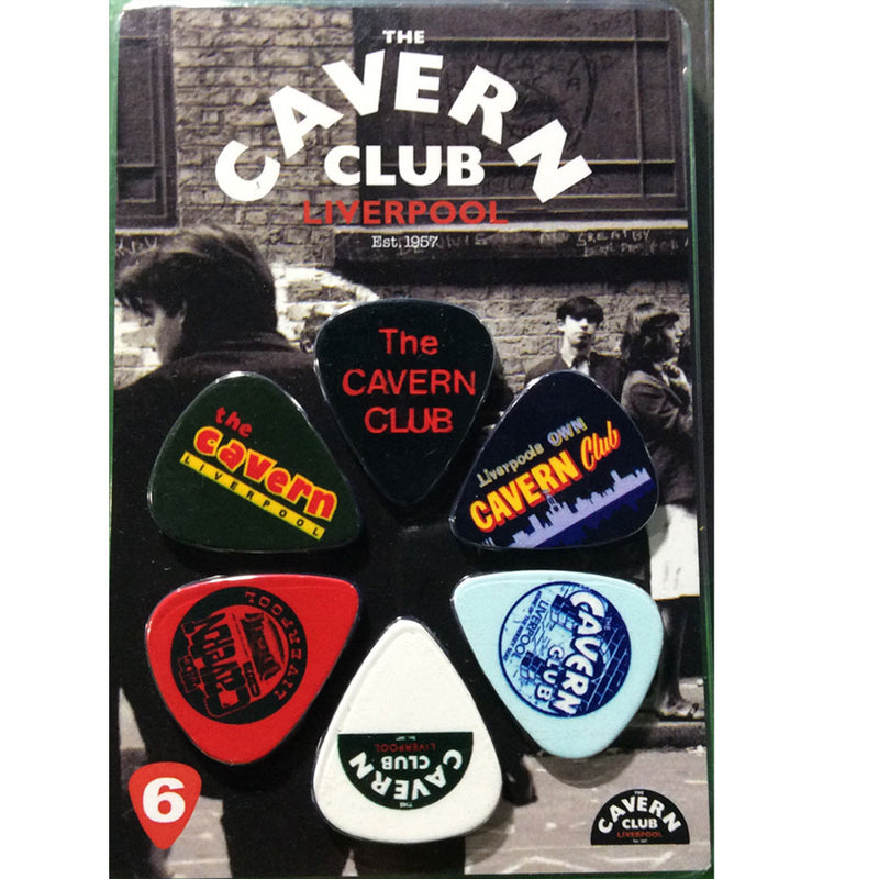CAVERN CLUB - Official Logo 6 Picks Pack / Guitar Pick