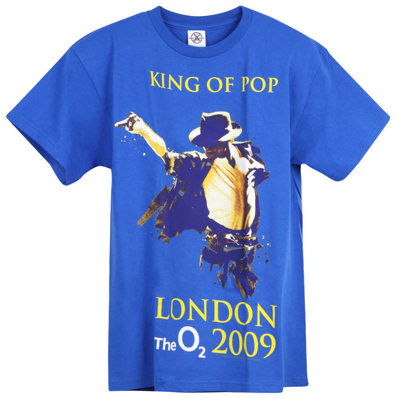 MICHAEL JACKSON - Official Yes London Show 13 Day Original Limited Edition T-Shirt / Print On The Back Of The Phantom / Collectable / Men's
