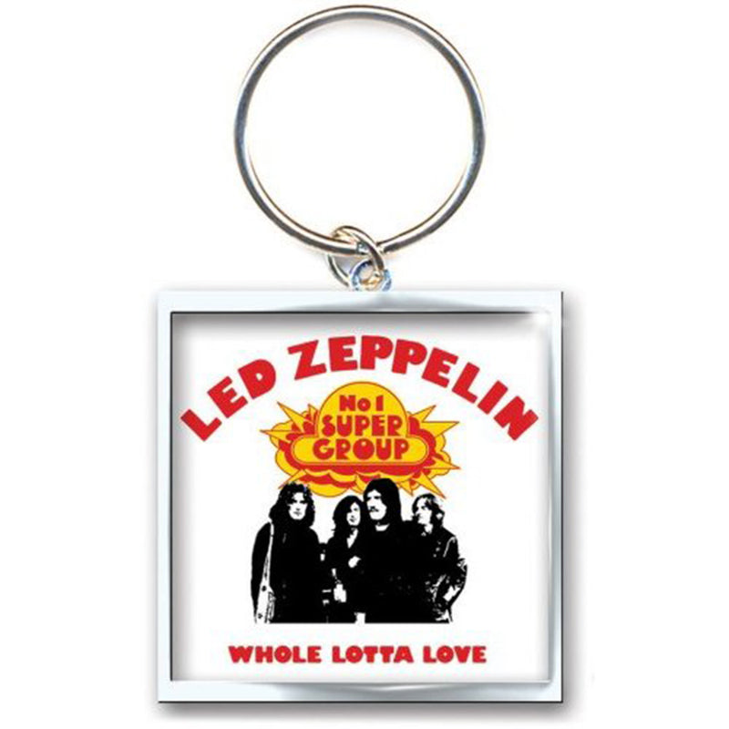 LED ZEPPELIN - Official Whole Lotta Love / keychain