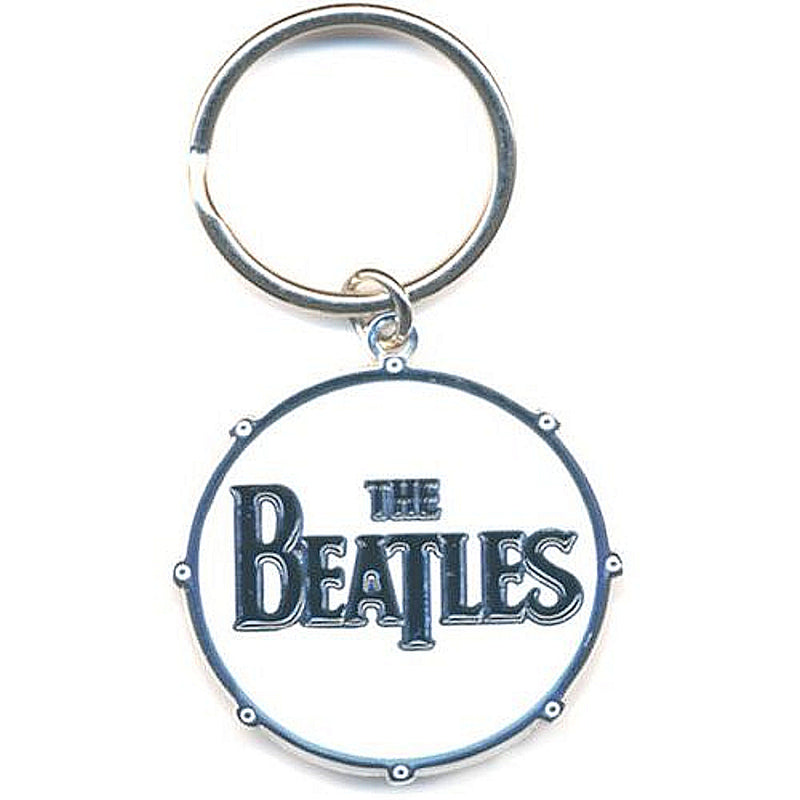 THE BEATLES - Official Drum Logo / keychain