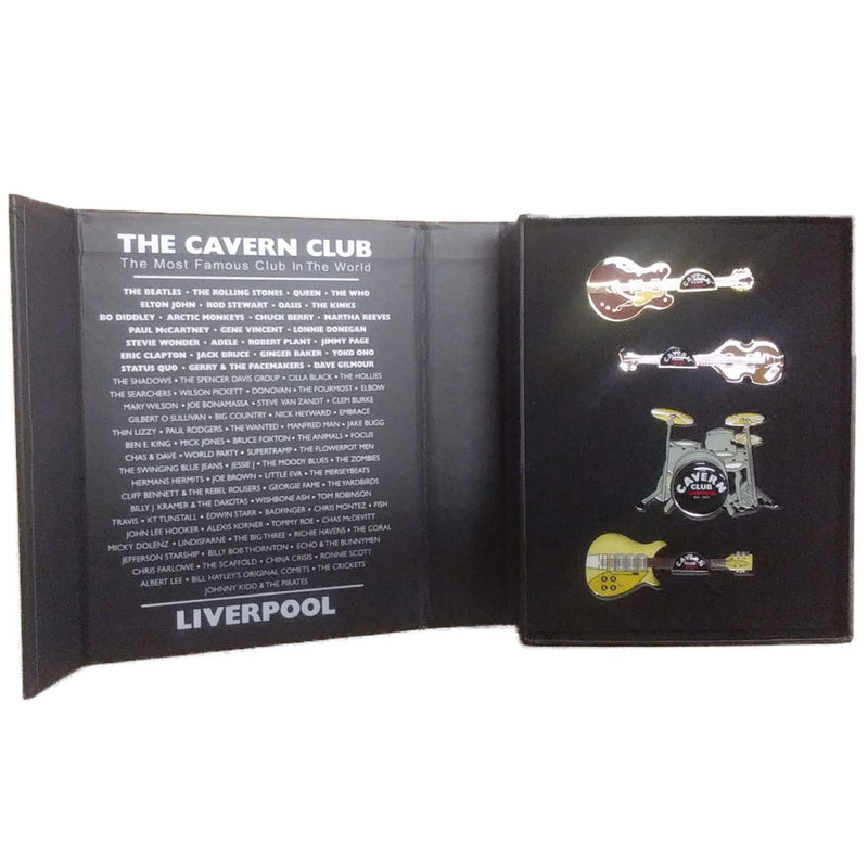 CAVERN CLUB - Official Pin Badge Set / Button Badge