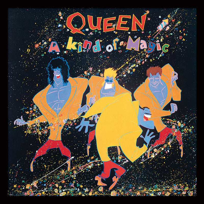 QUEEN - Official A Kind Of Magic (Album Cover Framed Print) / Framed Print