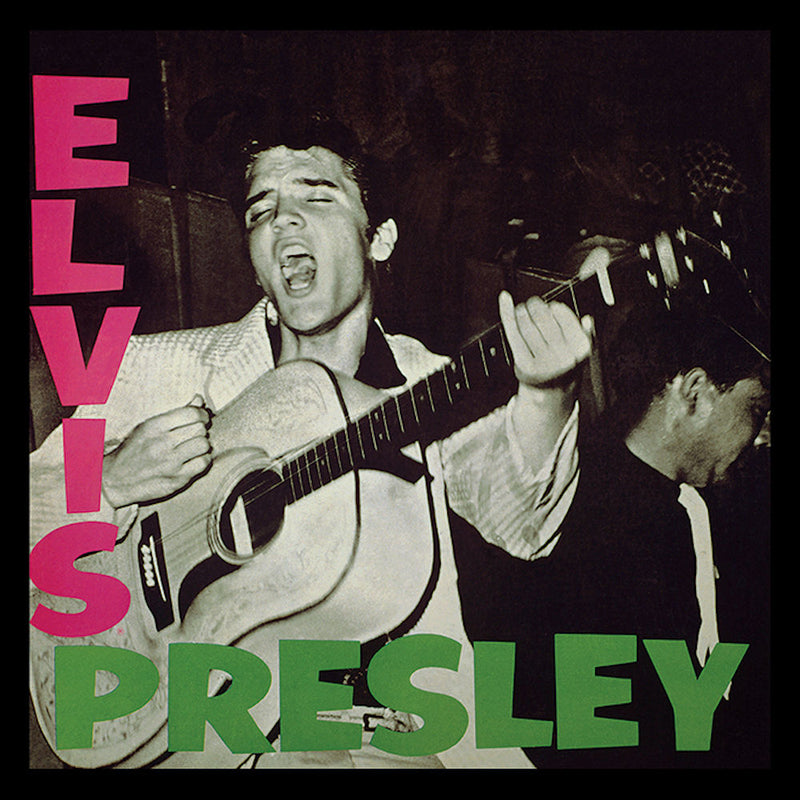 ELVIS PRESLEY - Official First Album (Album Cover Framed Print) / Framed Print