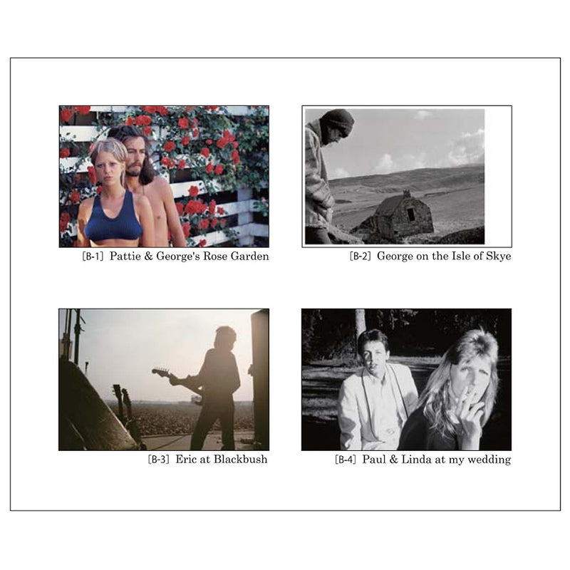 GEORGE HARRISON - Official Pattie Boyd Postcard Collection Set2 (Post Card Set Of Four) / Letters & Postcards