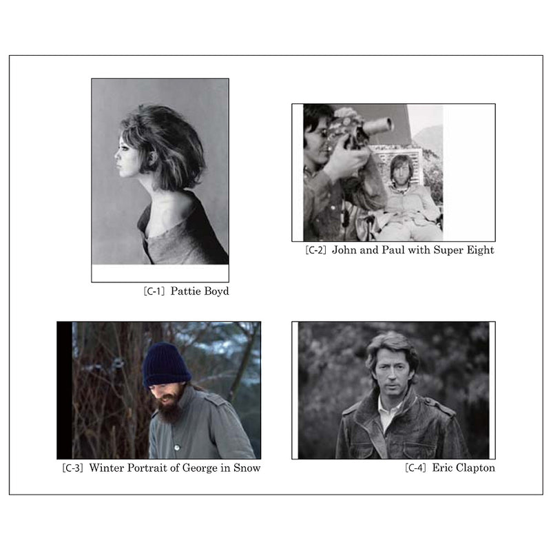 GEORGE HARRISON - Official Pattie Boyd Postcard Collection Set3 (Post Card Set Of Four) / Letters & Postcards