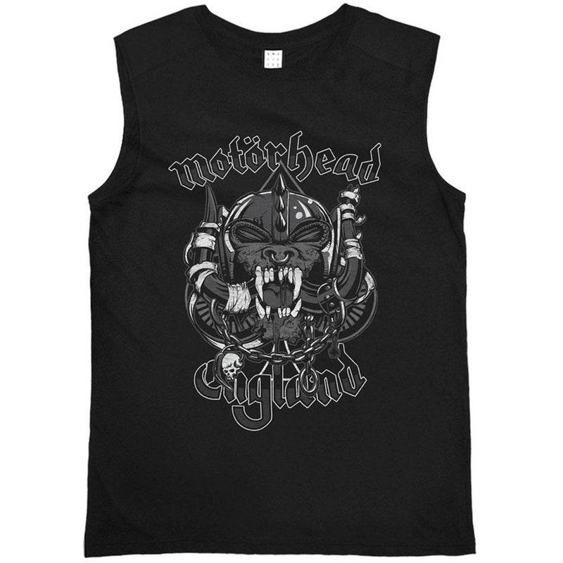 MOTORHEAD - Official Snaggletooth Crest / Amplified (Brand) / Tank Top / Men's