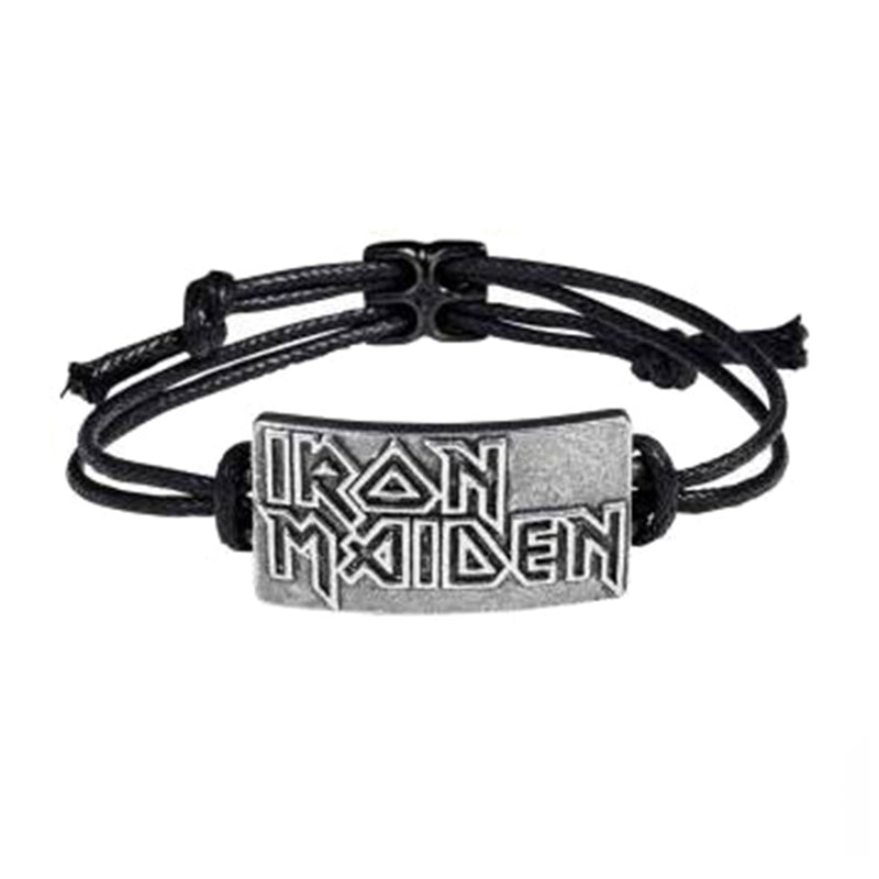 IRON MAIDEN - Official Logo / Alchemy (Brand) / Bracelet