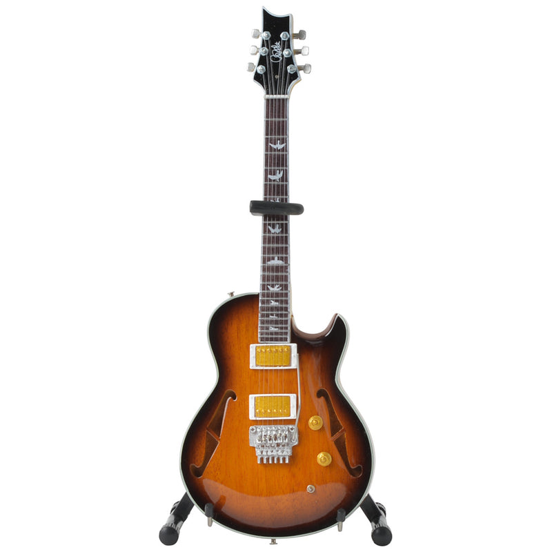 JOURNEY - Official Neal Schon Sunburst Ns-15 Prs Mini Guitar / Miniature Musical Instrument