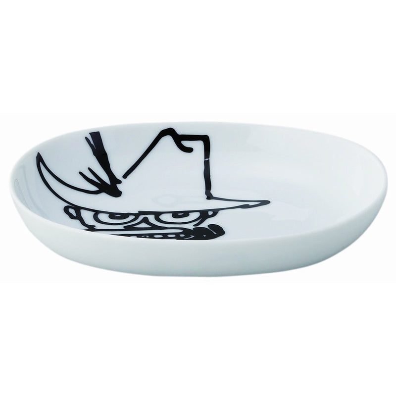 MOOMIN - Official Oval Dish / Snufkin 14Cm / Glasses & Tableware