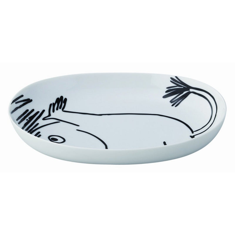 MOOMIN - Official Oval Dish 24Cm / Glasses & Tableware