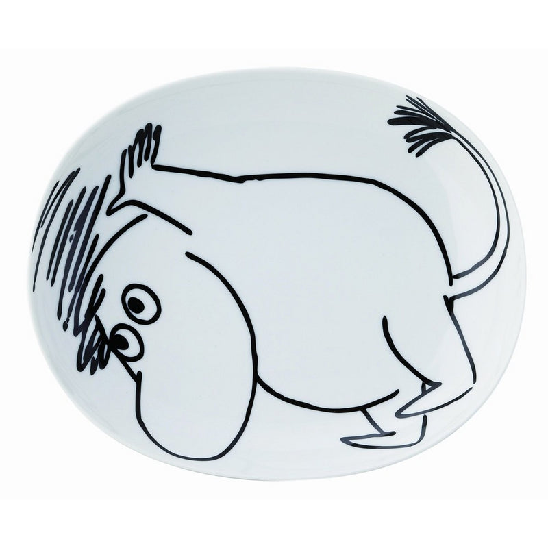 MOOMIN - Official Oval Dish 24Cm / Glasses & Tableware
