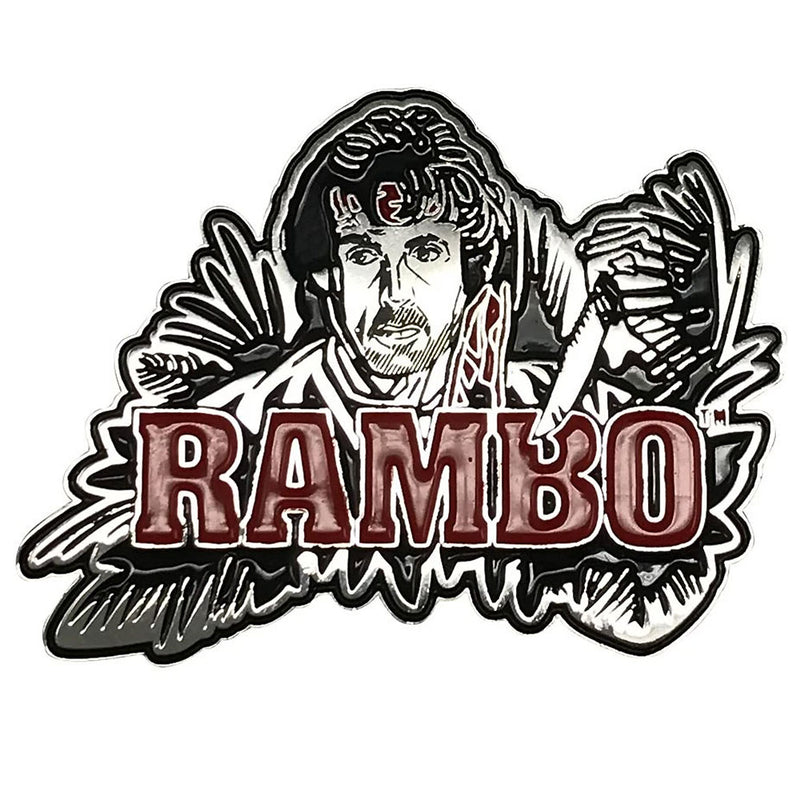 RAMBO - Official Limited Edition Pin Badge / Limited Edition 9995 Pieces / Button Badge
