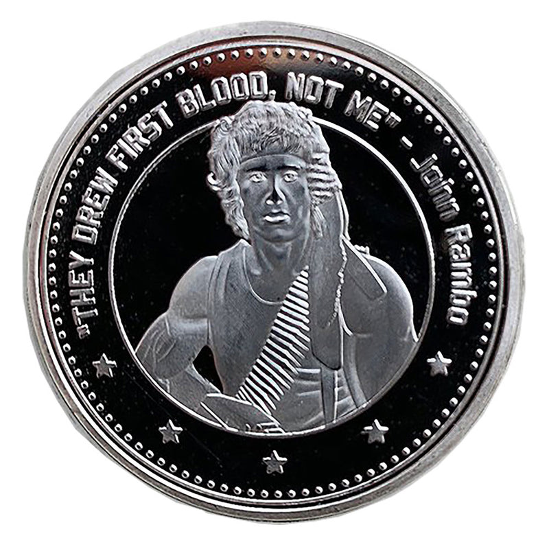 RAMBO - Official Limited Edition Coin / Limited Edition 9995 Sheets / Coin