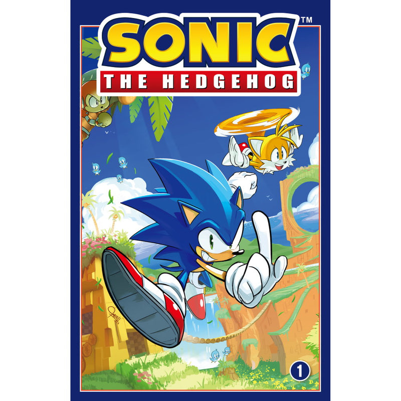 SONIC THE HEDGEHOG - Official Vol.1 Fall Out / Japanese Of American Comic / Magazines & Books