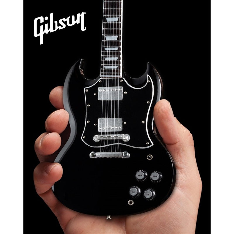 GIBSON - Official Sg Standard Ebony / Miniature Musical Instrument