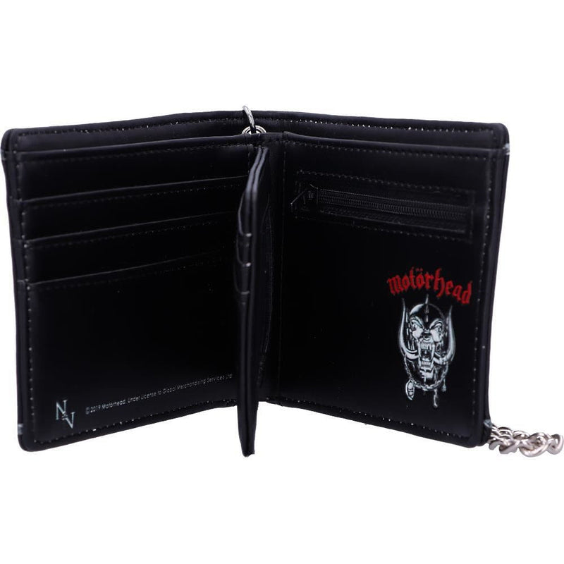 MOTORHEAD - Official War Pig Ace Of Spades With Chain / Wallet