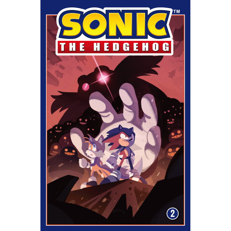 SONIC THE HEDGEHOG - Official Vol.2 Dr. Eggman Of Fate / Normal Cover Design / Japanese Of American Comic / Magazines & Books