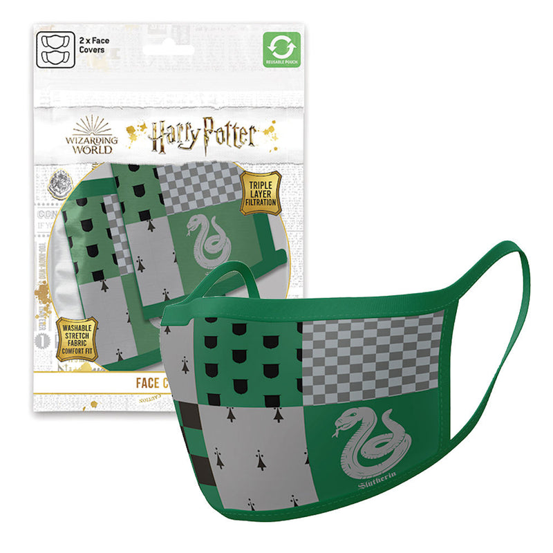 HARRY POTTER - Official Slytherin 2-Sheet Set / Fashion Mask