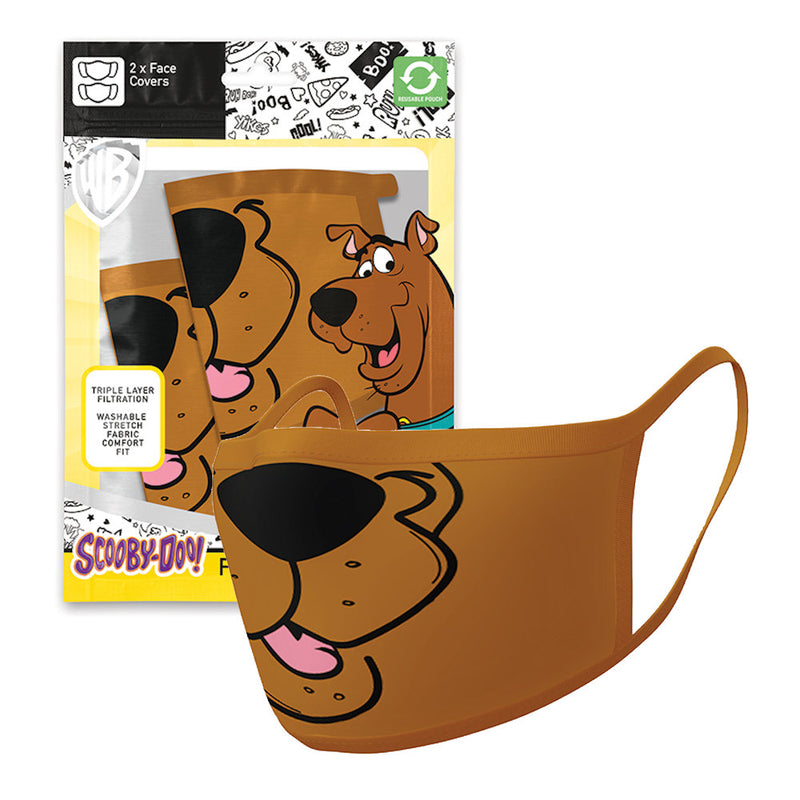 SCOOBY DOO - Official Mouth 2-Sheet Set / Fashion Mask