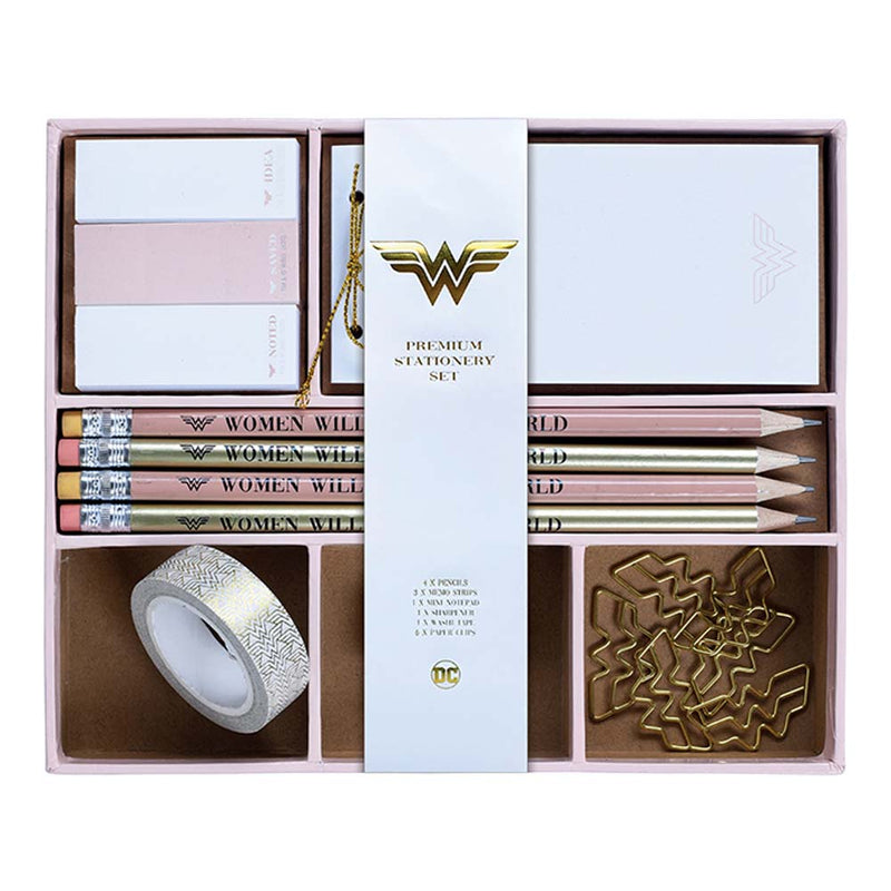 WONDER WOMAN - Official Save The World / Premium Stationery Set / Stationery