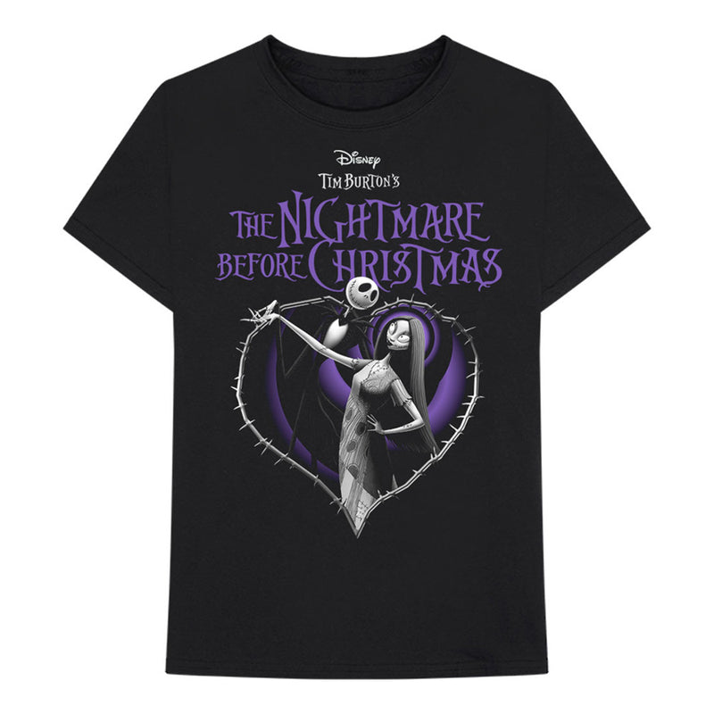NIGHTMARE BEFORE CHRISTMAS - Official Purple Heart / T-Shirt / Men's