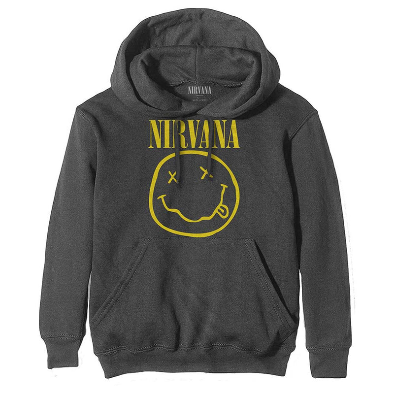 NIRVANA - Official Yellow Smiley / Hoodie & Sweatshirt / Men's