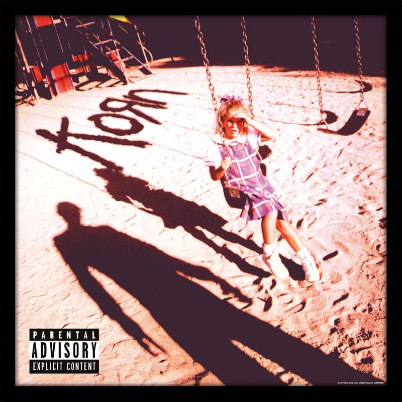 KORN - Official Korn (Album Cover Framed Print) / Framed Print