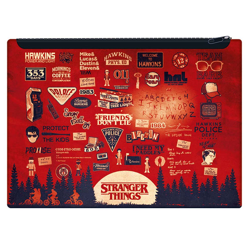 STRANGER THINGS - Official Upside Down / Pen Case / Stationery