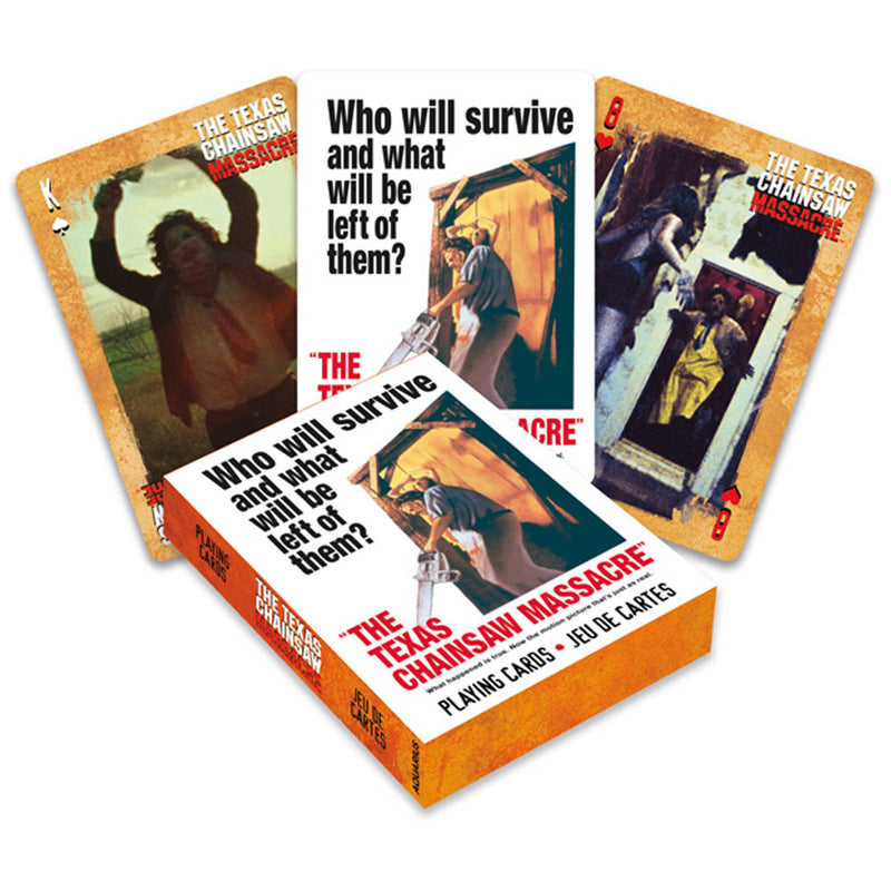 TEXAS CHAINSAW MASSACRE - Official Playing Cards / Playing cards