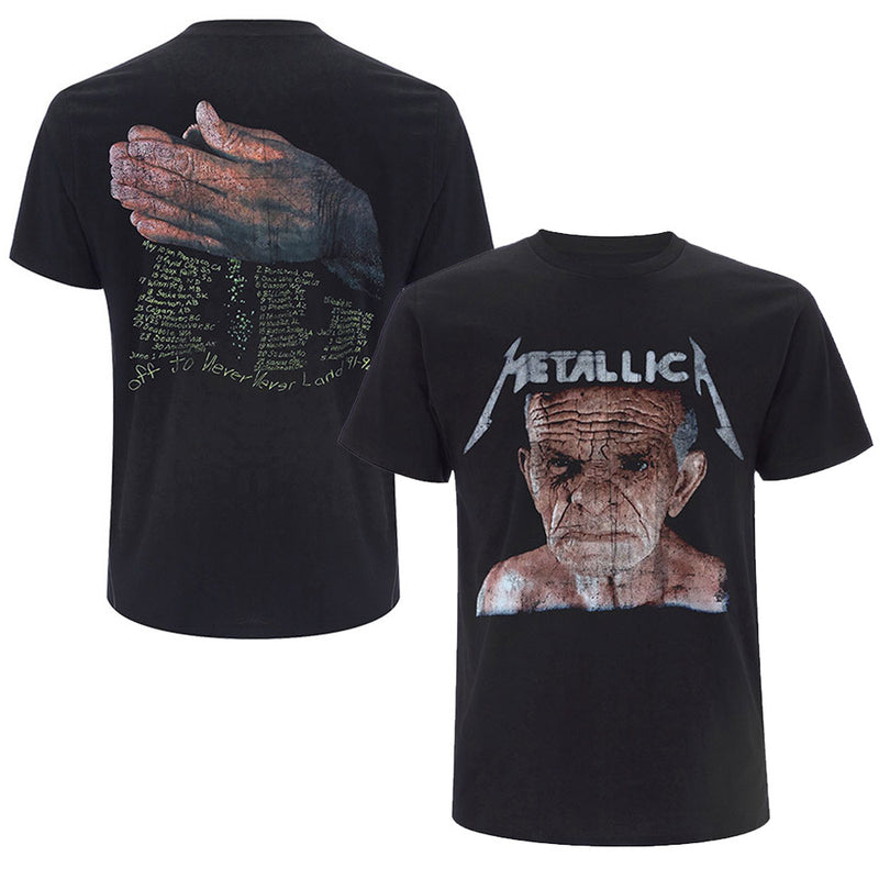 METALLICA - Official Neverland / Back Print / T-Shirt / Men's