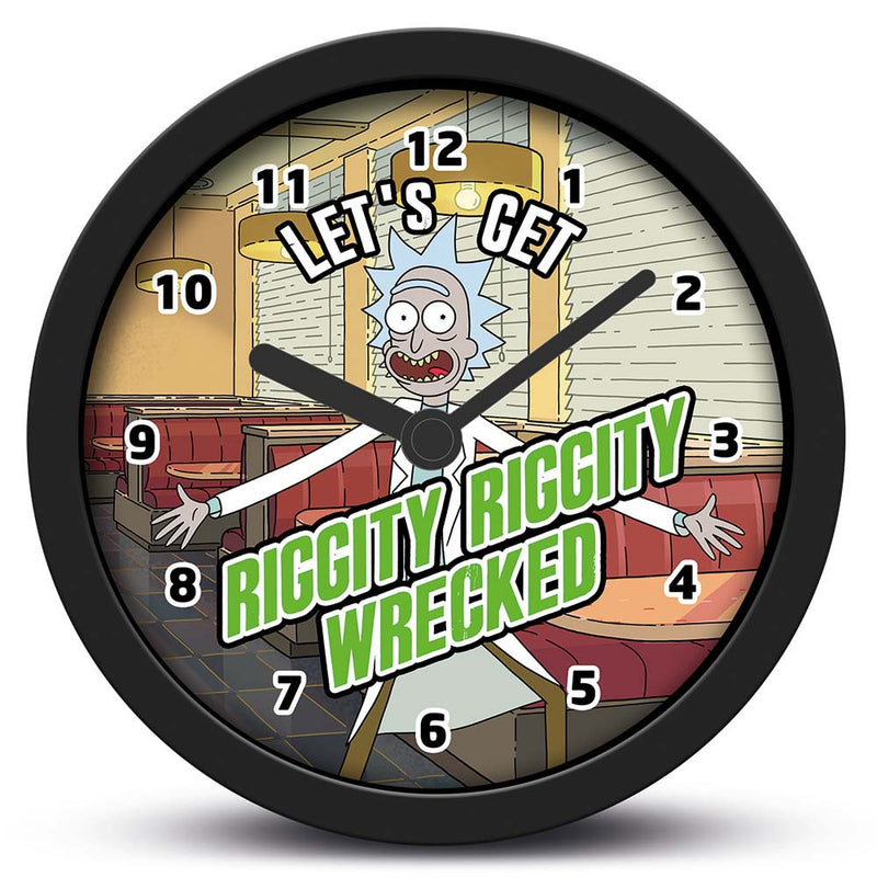 RICK AND MORTY - Official Wrecked / Desk Clock / Clock