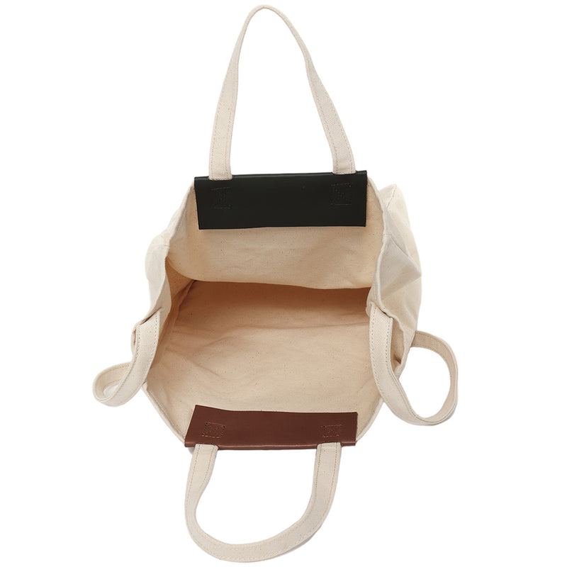 PEANUTS - Official F・V Beagle Tote Bag / Leather / Green / Tote bag