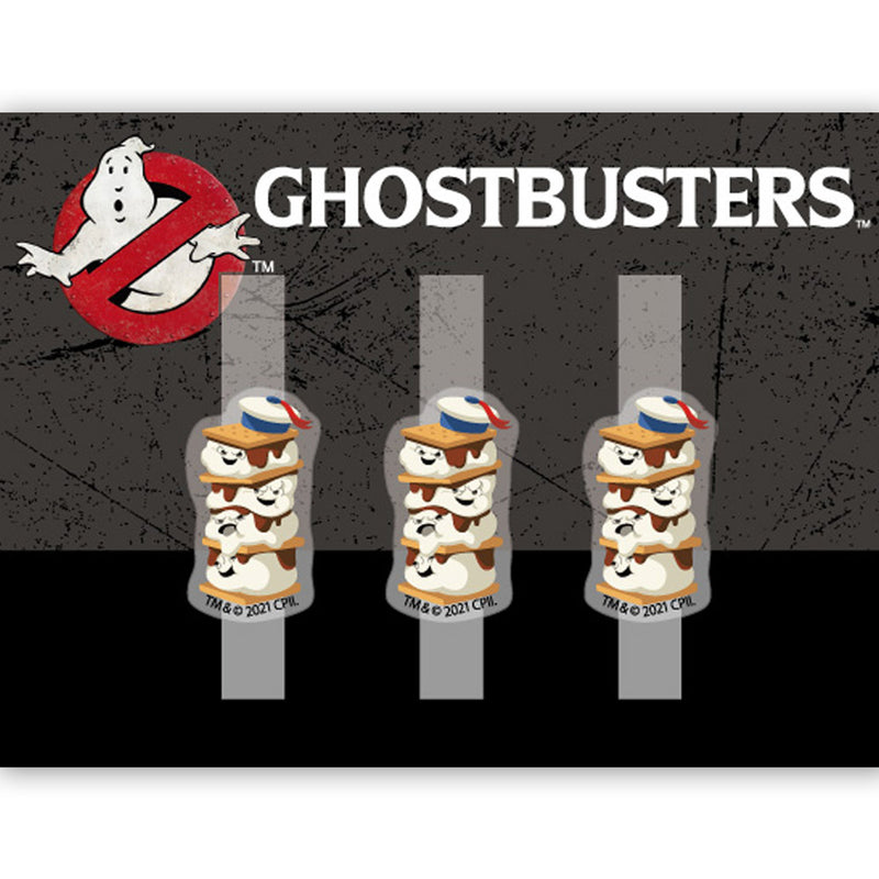 GHOSTBUSTERS - Official Acrylic Clips / Marshmallow / 3 Pieces / Stationery
