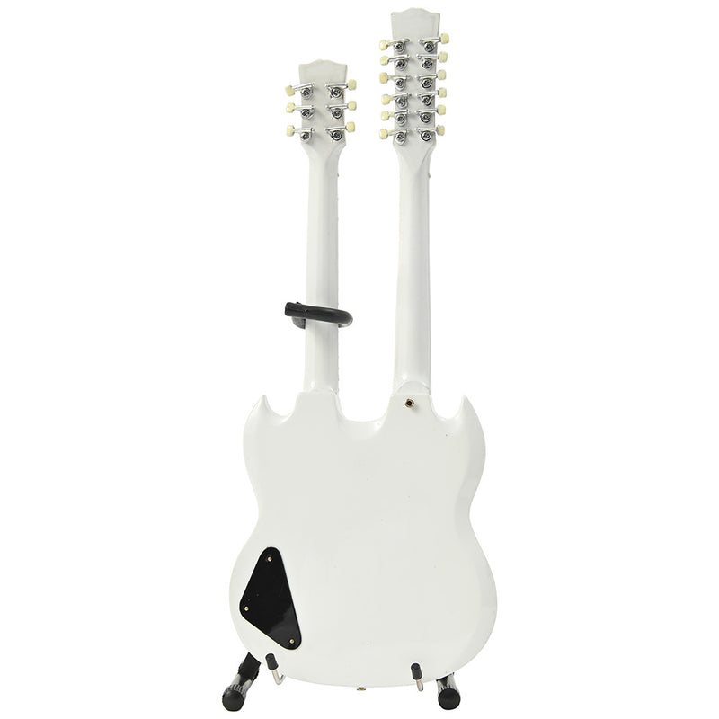 GIBSON - Official Sg Eds-1275 Doubleneck White / Miniature Musical Instrument