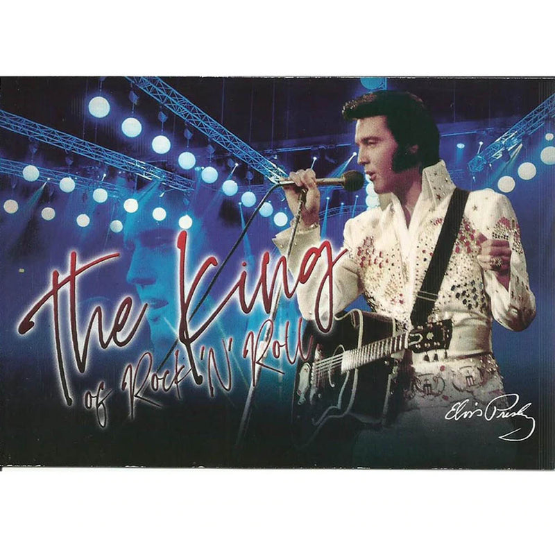 ELVIS PRESLEY - Official The King Blue / Letters & Postcards