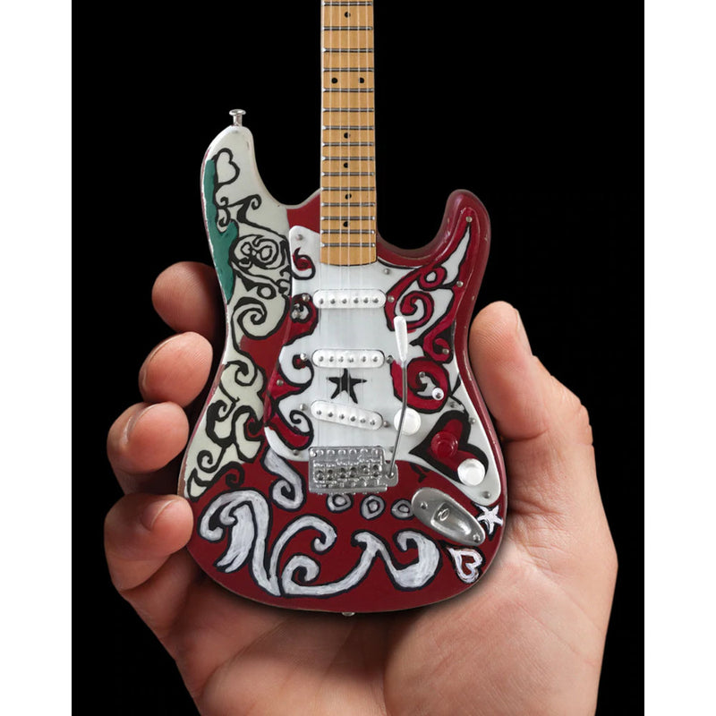 JIMI HENDRIX - Official Mini Fender Strat Saville / Miniature Musical Instrument