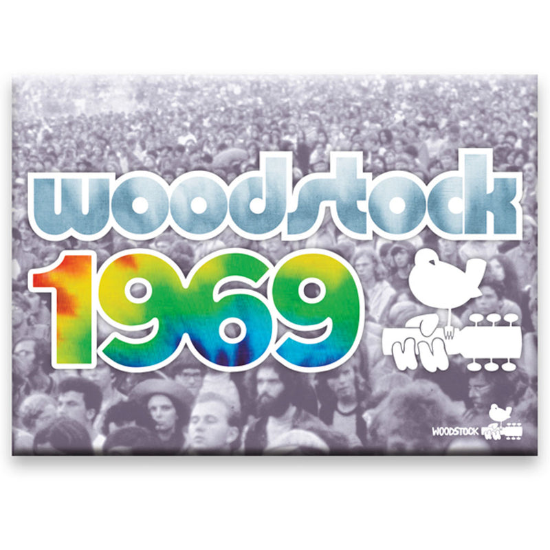 WOODSTOCK - Official Crowd / Fridge Magnet