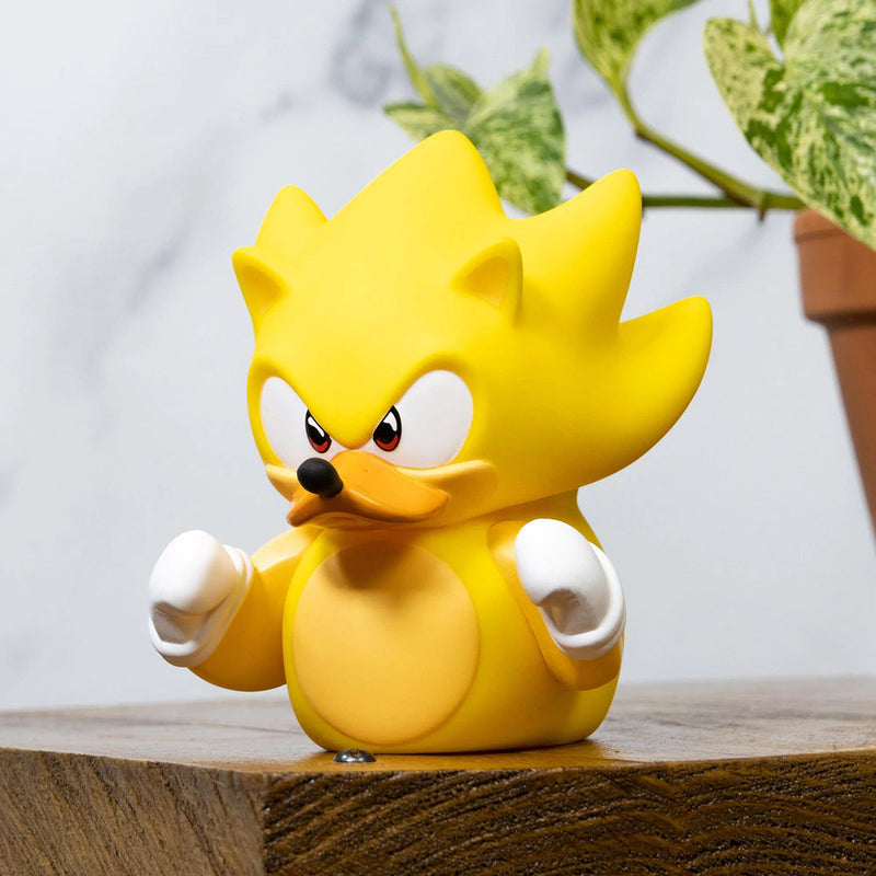 SONIC THE HEDGEHOG - Official Super Sonic Tubbz Rubber Duck / Figure