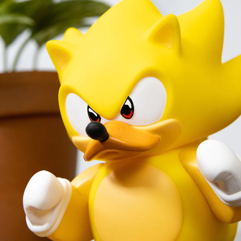 SONIC THE HEDGEHOG - Official Super Sonic Tubbz Rubber Duck / Figure