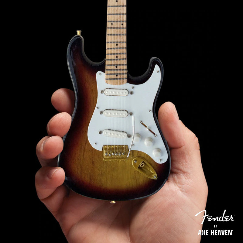 FENDER - Official Stratocaster 60Th Anniversary Sunburst / Miniature Musical Instrument