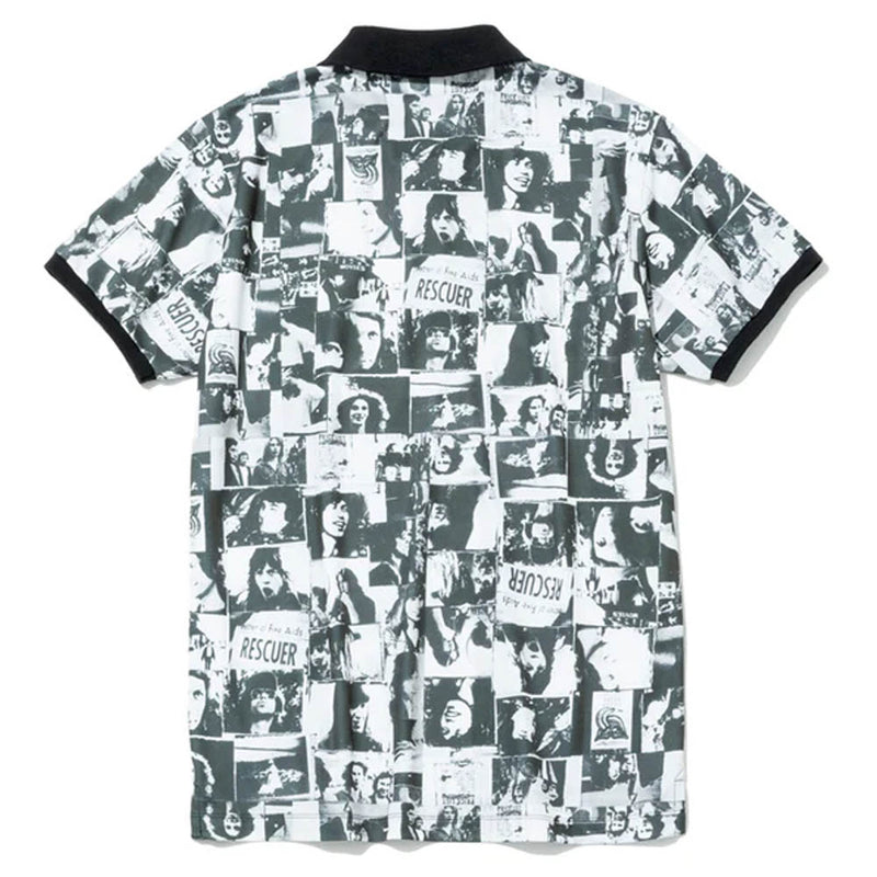 ROLLING STONES - Official Exile On Main St. / Photo Album Pattern / Polo Shirt / Men's