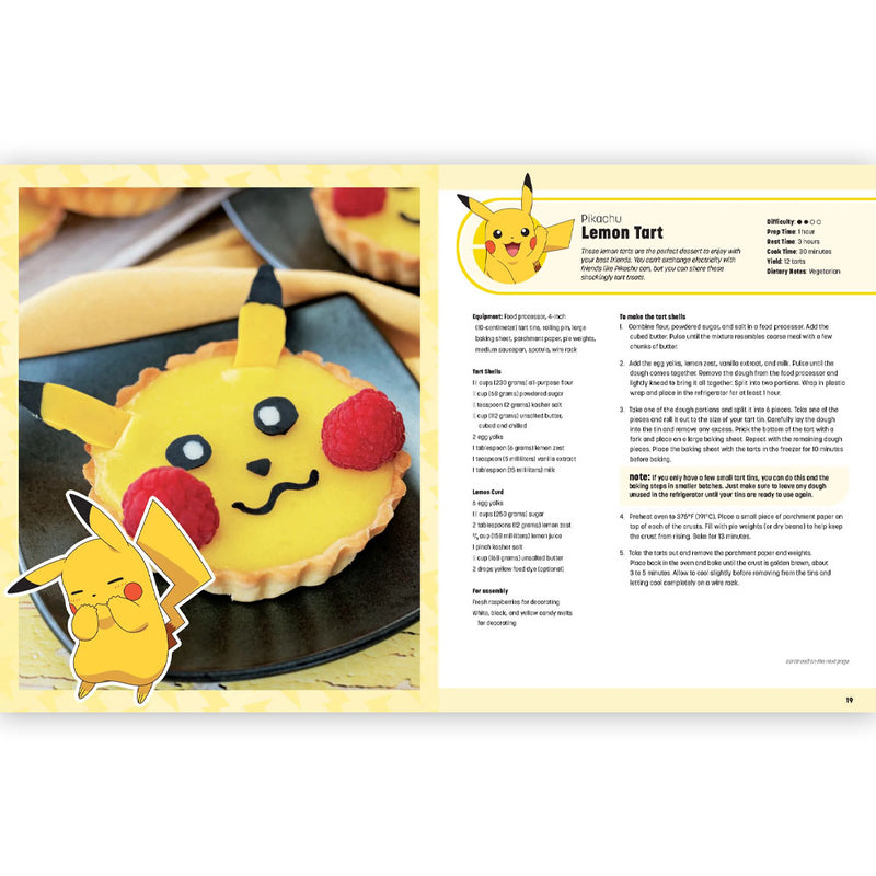 POKEMON - Official Delicious Recipes Inspired By Pikachu And Friends / Cookbook Gift Set / Magazines & Books