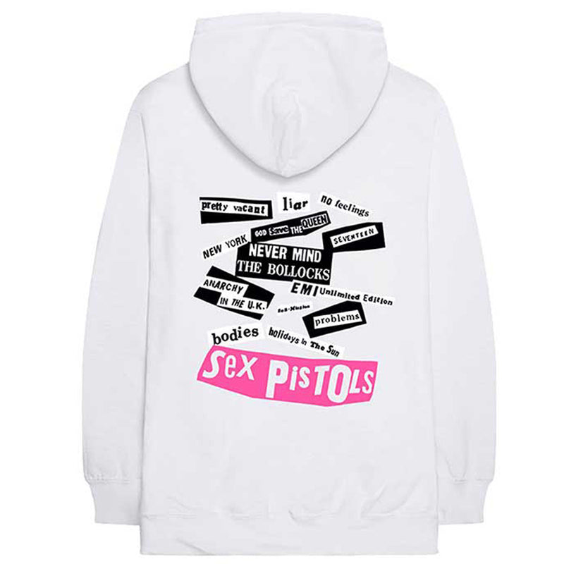 SEX PISTOLS - Official Never Mind The Bollocks / Back Print / Arm Print / Hoodie & Sweatshirt / Men's